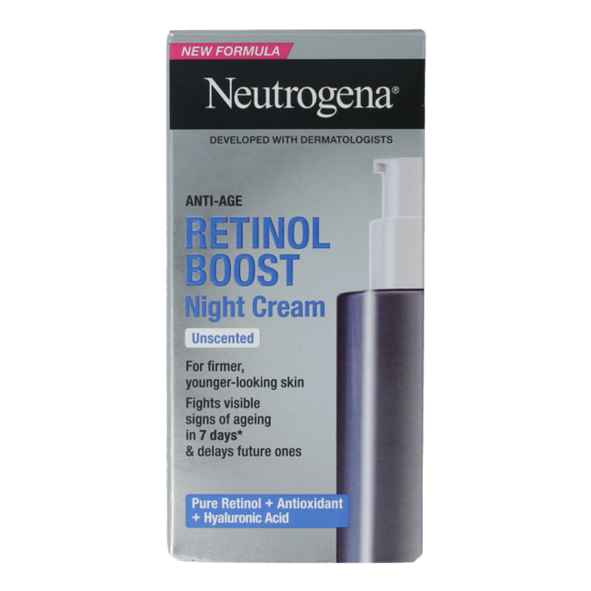 Retinol night cream boost 50 Millilitre