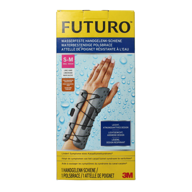 Wrist brace S/M left 1 Piece