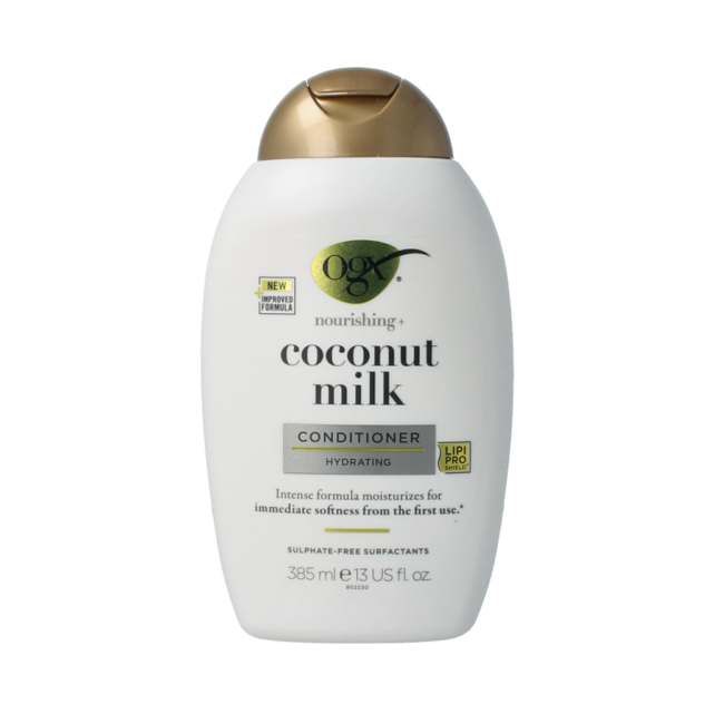 Acondicionador de leche de coco nutritivo 385 mililitros