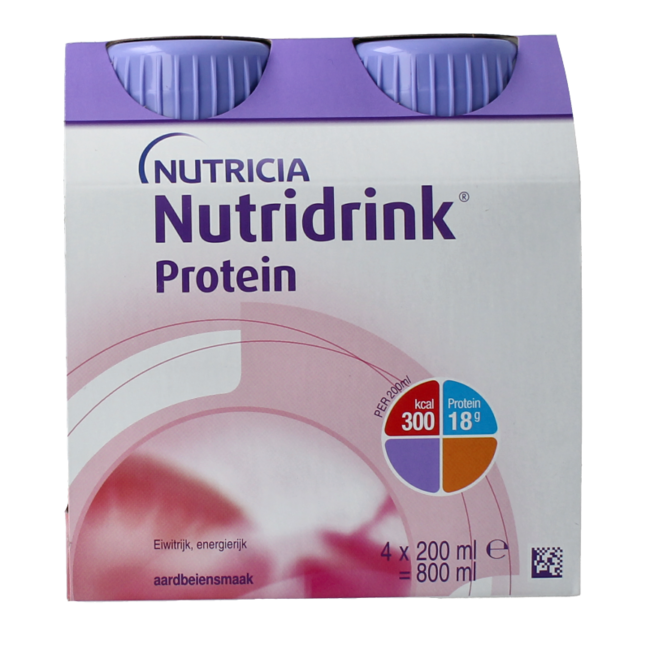 Protein fragola 200ml 4 Pezzi
