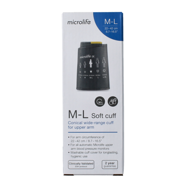 Manchet 4G soft maat M-L (22-42cm) 1 Stuks