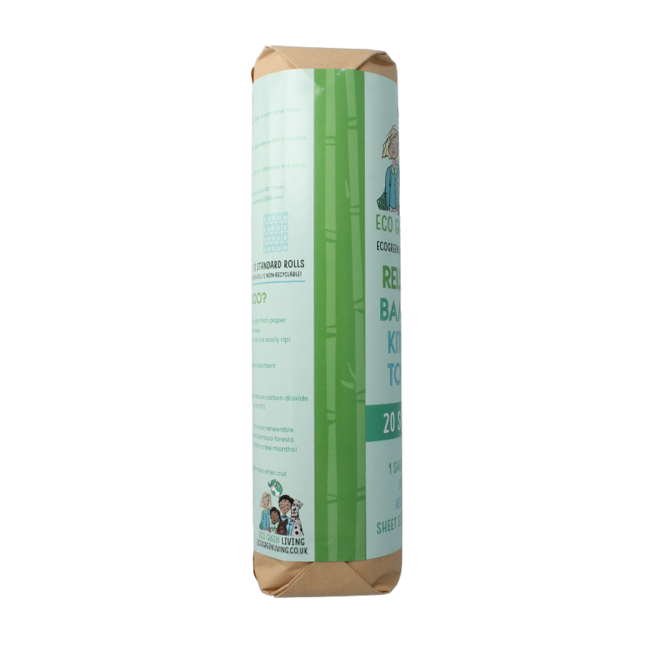 Keukenrol bamboo 20 vellen 1.00 Rol