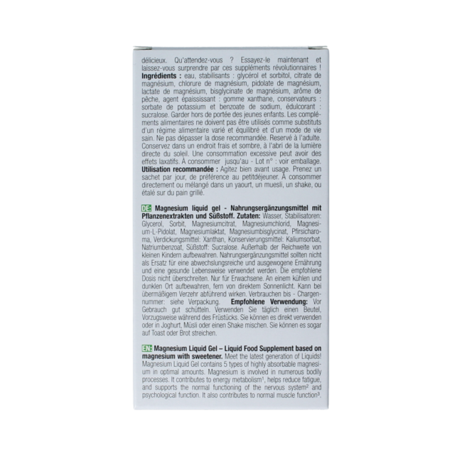 Magnesium liquid gelstick 10ml 15.00 Stuks