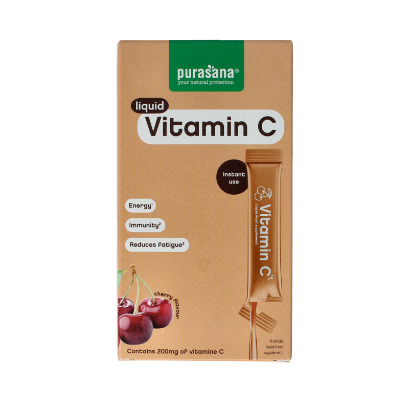 Purasana Vitamine C Liquid Gelsticks - Supporto Immunitario