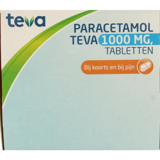 Teva Paracetamol 1000mg 90.00 Tabletten