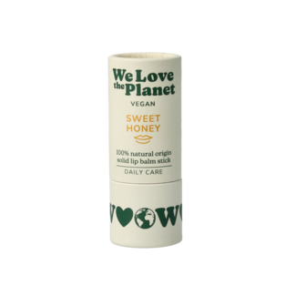We Love The Planet Lipbalm sweet honey vegan 7.00 Gram