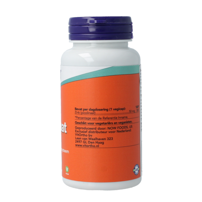 Zinc picolinate 50mg 120.00 Vegetarian capsules