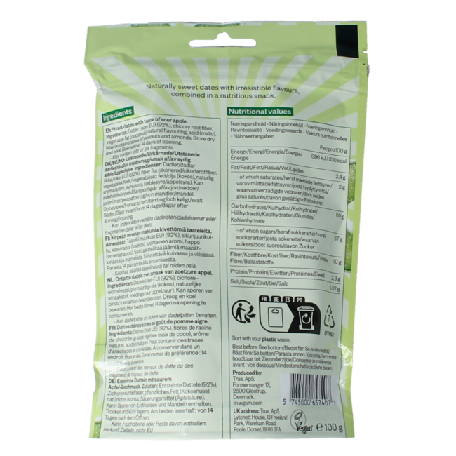 Sour apple 100.00 Gram