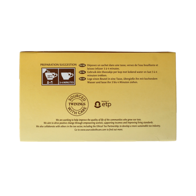 Earl grey enveloppe 50,00 pièces