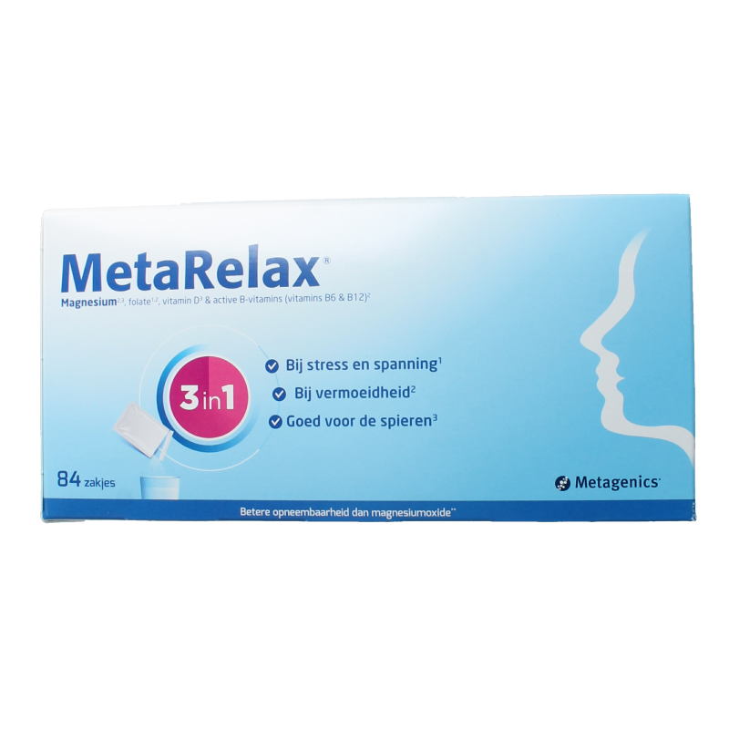 Metagenics Metarelax Magnesium & Vitamine B - Integratore