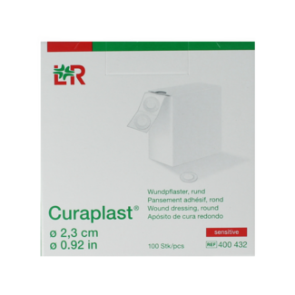 Curaplast Sensitive wound plaster round 2.3cm 100.00 Pieces