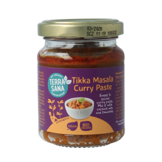 TerraSana Indische Tikka Masala Currypaste 130,00 Gramm