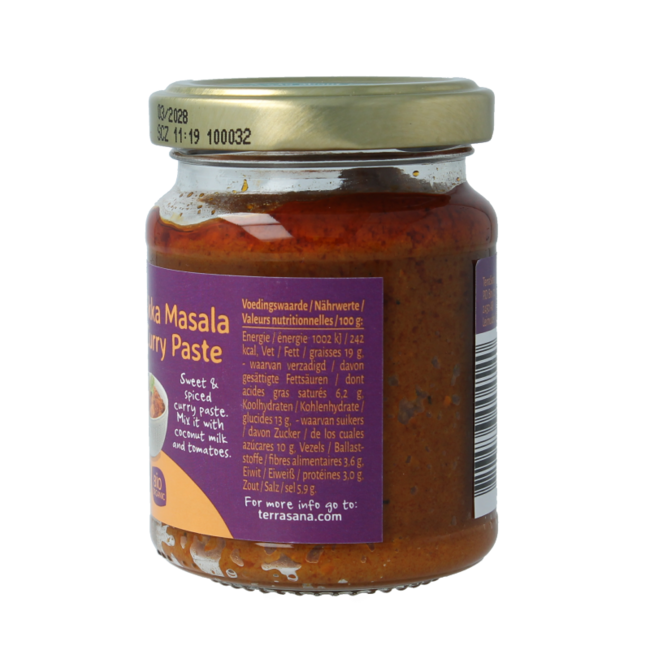 Indiase tikka masala currypasta 130.00 Gram