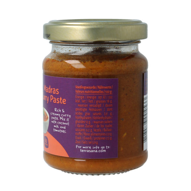Indische Madras-Currypaste 130 Gramm