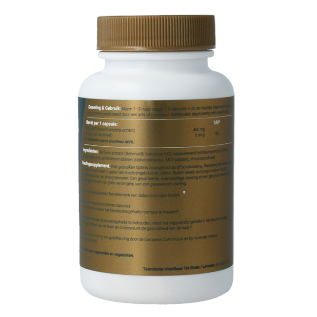 Berberine optima MRC 60,00 Cápsulas