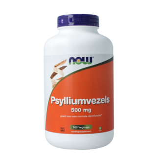 NOW Psyllium Husks 500mg 500.00 Vegetarian capsules
