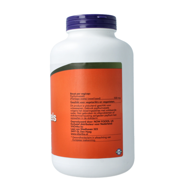 Psyllium 500 mg 500 capsules végétariennes