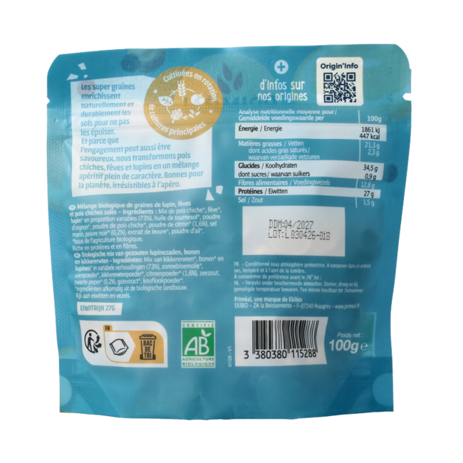 Super lemon peperzaden bio 100.00 Gram