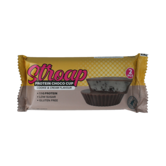 Stroap Protein choco cups cookie & cream 42,00 grammes