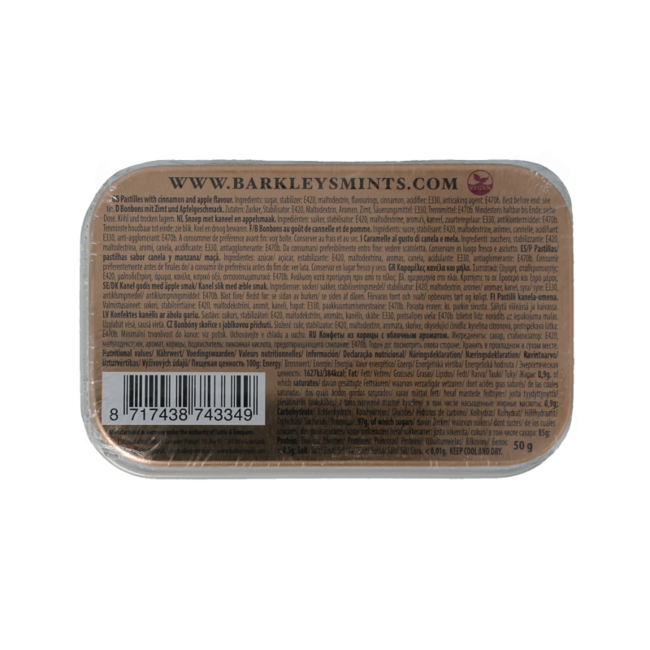 Mints cinnamon & apple 50 Gram