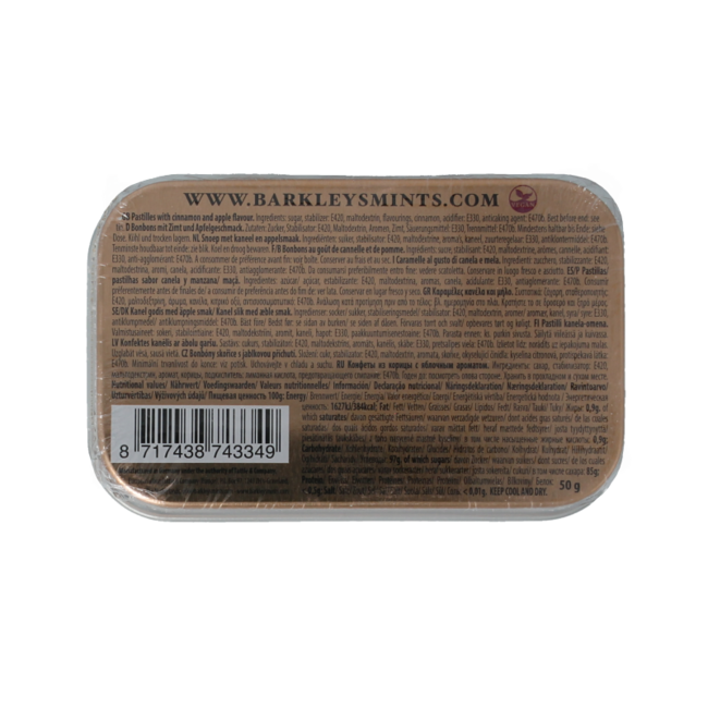 Mints cinnamon & apple 50.00 Gram
