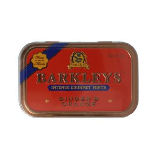 Barkleys Pastilles gingembre & orange 50,00 grammes