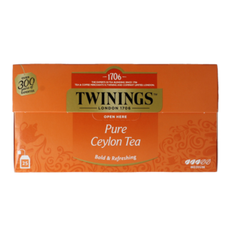 Twinings Pure Ceylon tea 25.00 Pieces
