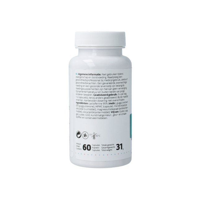 Lactoferrine guggul 60.00 Capsules