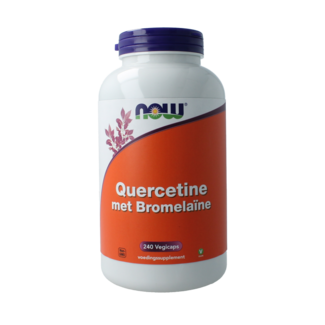 NOW Quercetin mit Bromelain 240.00 Vegetarische Kapseln