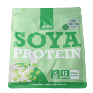 Purasana Plant protein soy natural organic 400.00 Gram