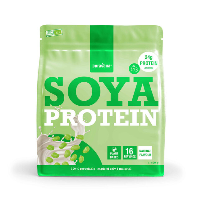 Pflanzenprotein Soja natürlich Bio 400,00 Gramm