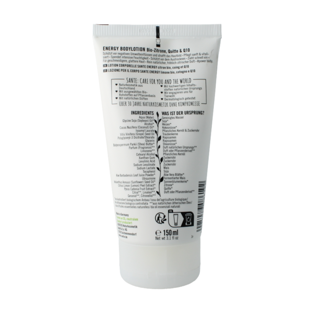 Loción corporal Energy 150,00 mililitros