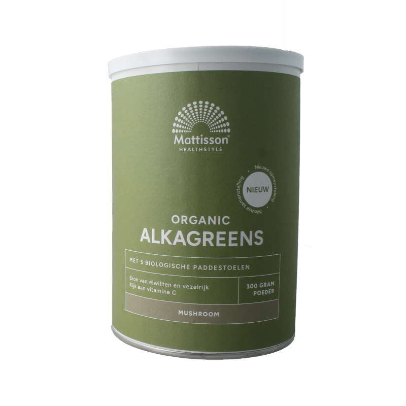 Mattisson Organic Alkagreens Mushroom Bio - Integratore Naturale