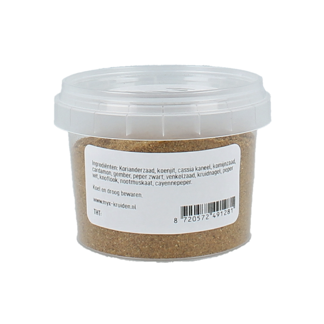 Mezcla de especias Garam masala sin gluten 40,00 gramos