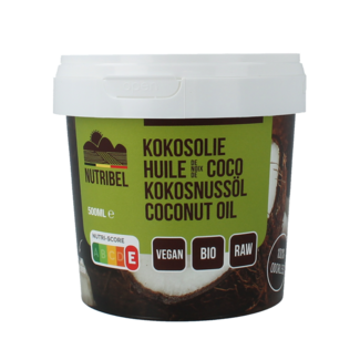 Nutribel Coconut oil odourless organic 500.00 Millilitres