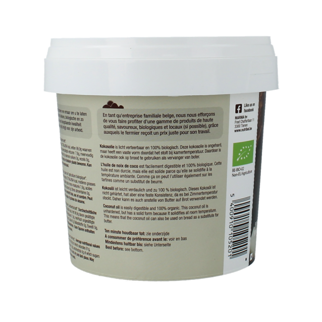 Kokosöl geruchlos Bio 500,00 Milliliter