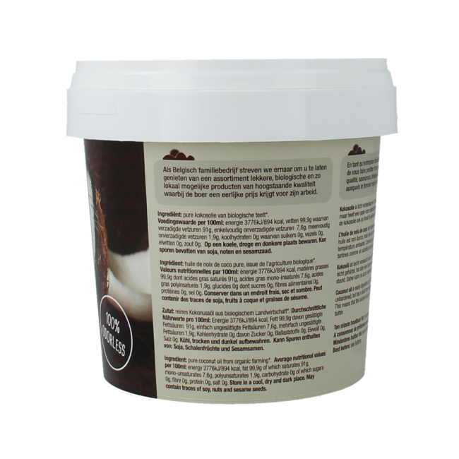 Aceite de coco sin olor bio 500,00 Mililitros