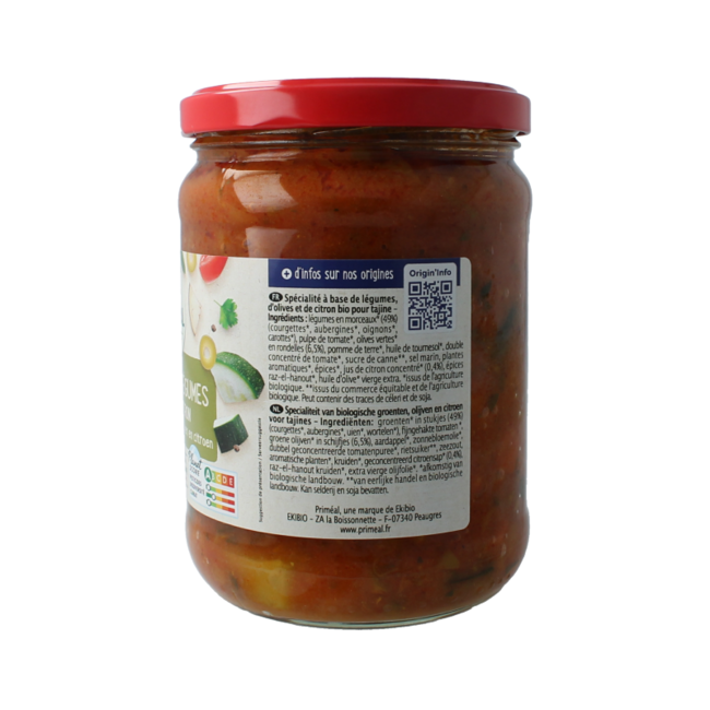 Tajine lemon olive organic 500 Gram