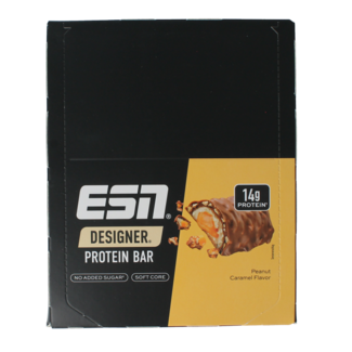 ESN Barre cacahuète caramel 45g 12,00 pièces