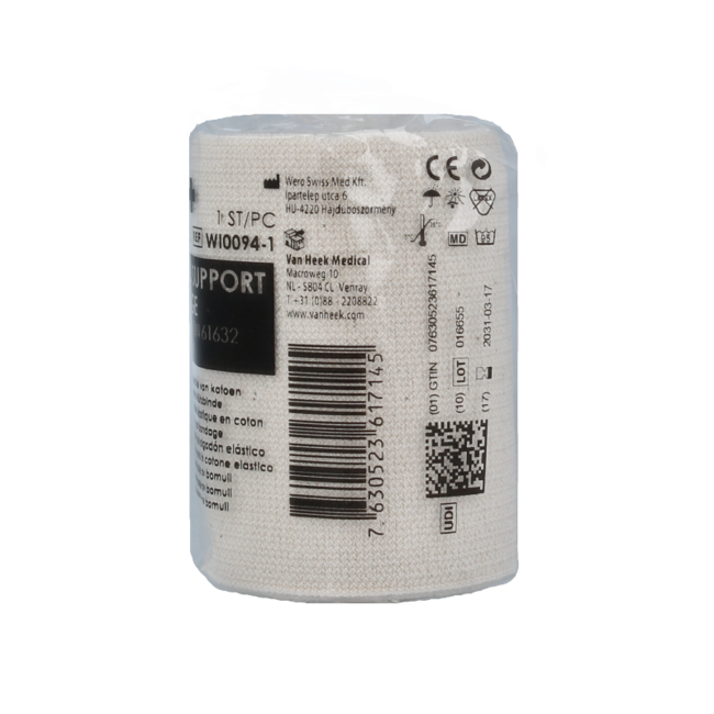 Ideaal elastic support bandage 5m x 8cm 1.00 Roll