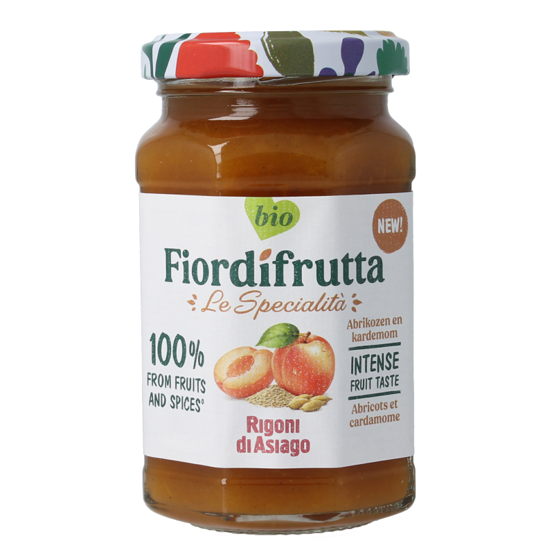 Fiordifrutta Abrikoos kardemom 250 Gram