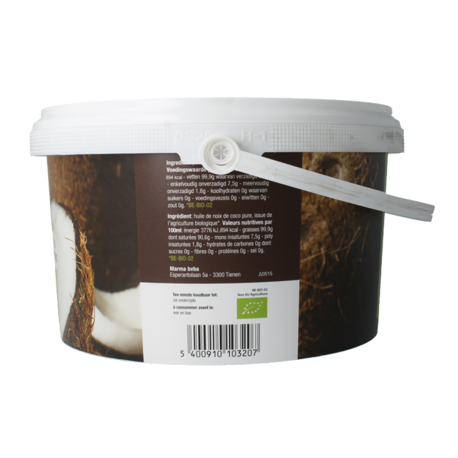 Kokosöl geruchlos Bio 2500,00 Milliliter