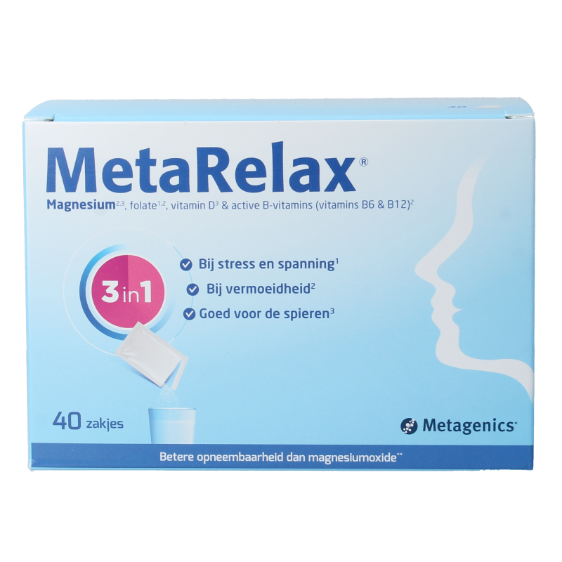 Metagenics MetaRelax Magnesio: Contro Stanchezza e Stress