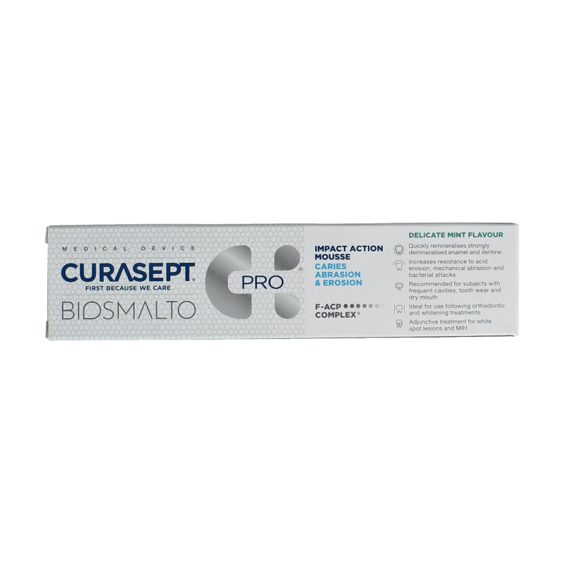 Curasept Biosmalto Mousse Menta 50ml
