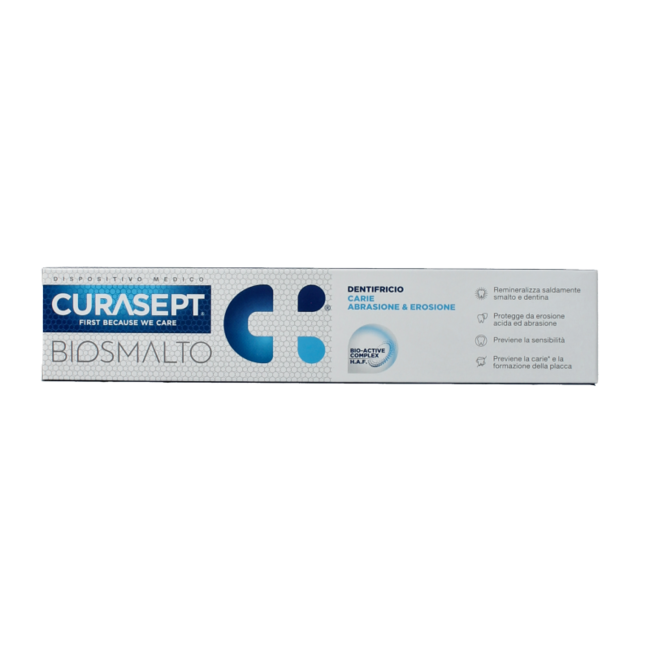 Biosmalto tandpasta caries slijtge erosie 75.00 Milliliter