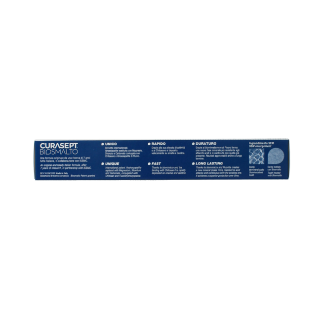 Biosmalto tandpasta caries slijtge erosie 75.00 Milliliter