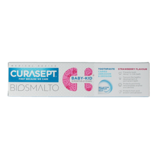 Curasept Biosmalto toothpaste for children caries erosion wear 50.00 Millilitre