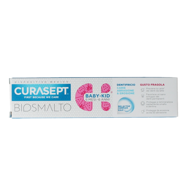 Biosmalto tandpasta kind caries erosie slijtage 50.00 Milliliter