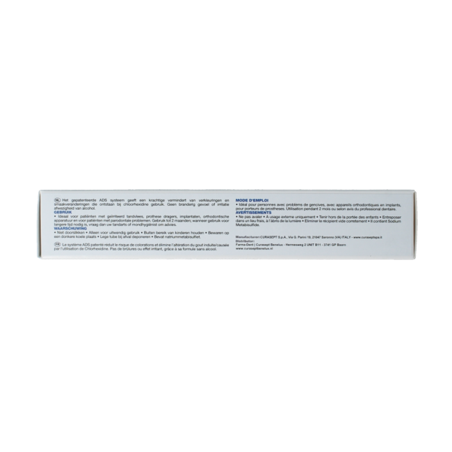 ADS DNA 712 CHX 0,12% gel-tandpasta 75.00 Milliliter