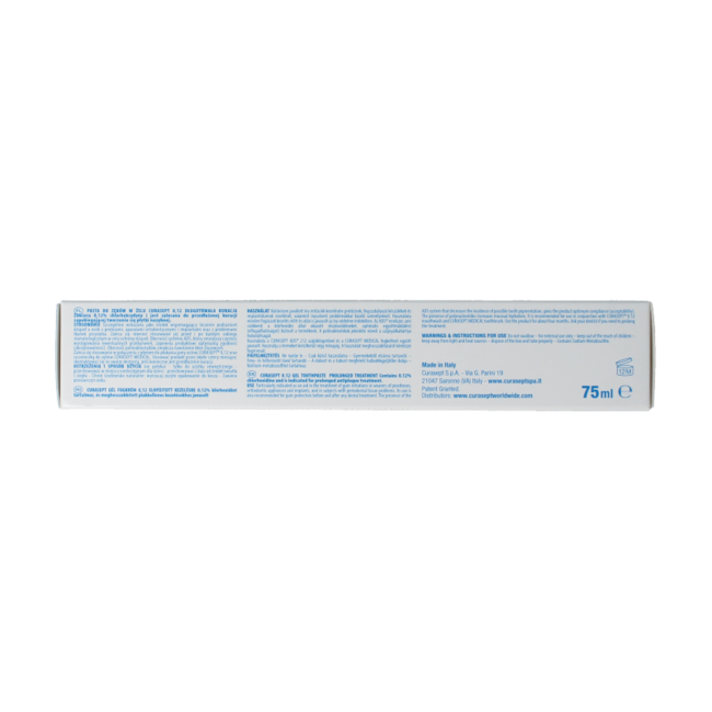 ADS DNA 712 CHX 0,12% gel-tandpasta 75.00 Milliliter